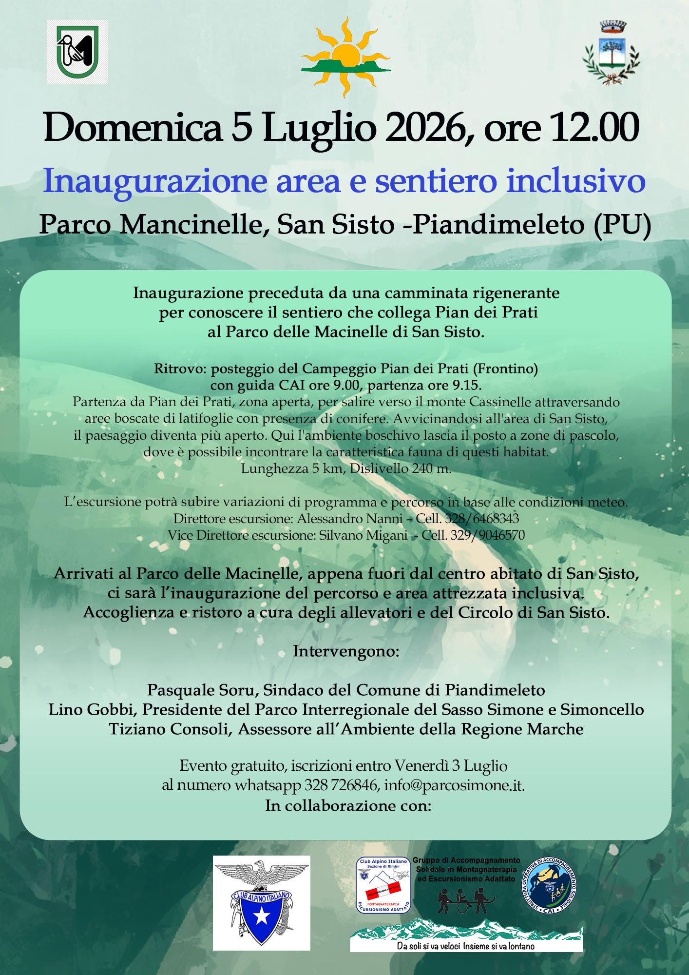 Un parco che include