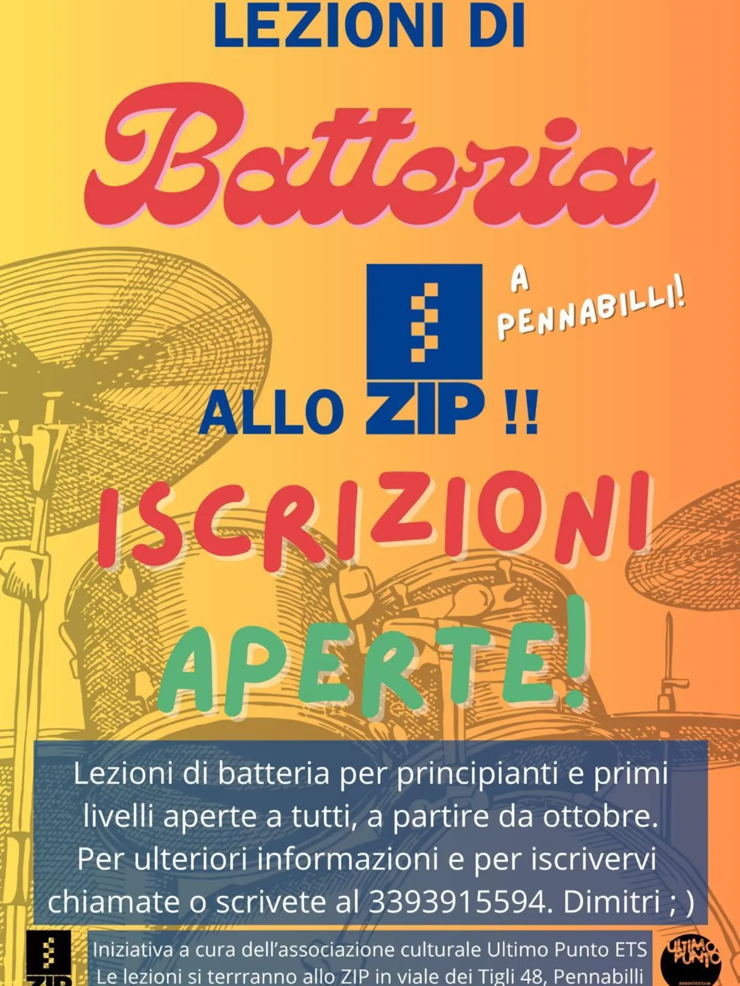 2026 lezioni batteria